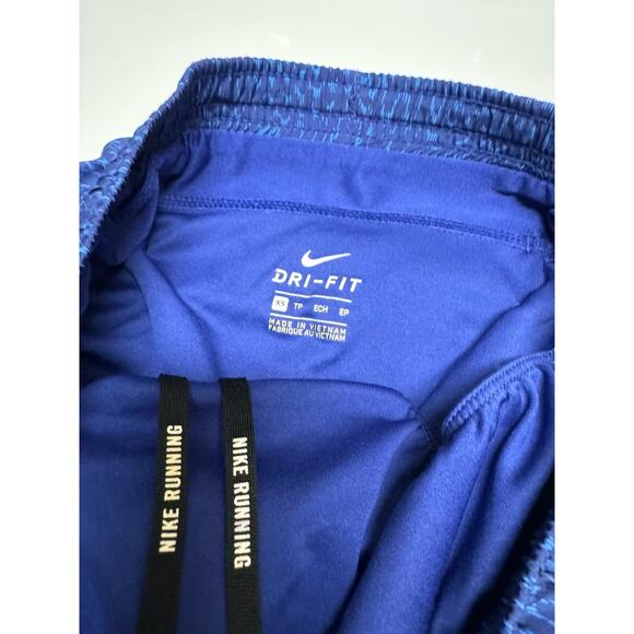 Nike Womens Shorts Sz XS Blue Running Short Athletic Gym‎ Dri-Fit Tempo - Picture 4 of 5